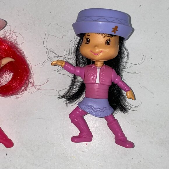 Strawberry Shortcake And Ginger Snap Girls Character Toy Figures Collectibles - Picture 4 of 6